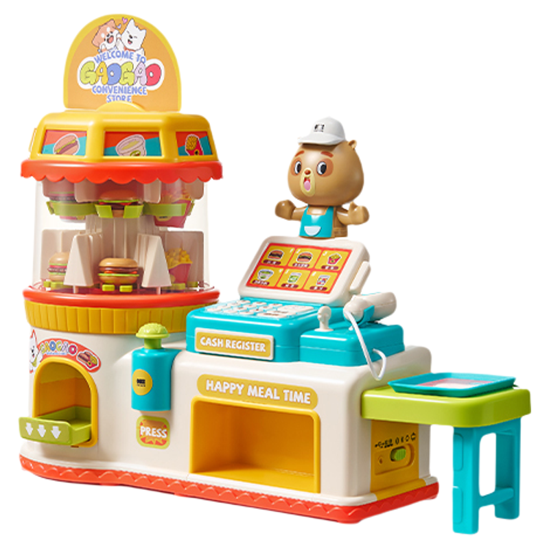 babycare儿童超市汉堡便利店玩具