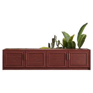 全铝合金鞋柜鞋凳家门口电视柜庭院阳台柜子户外防水防晒储物柜