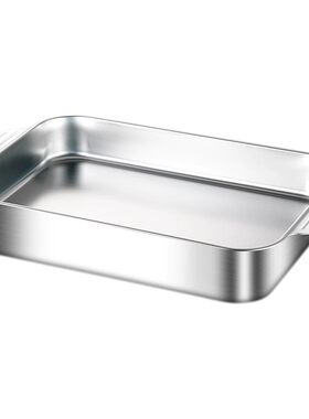 烤鱼盘长方形家用托盘加深加厚电磁炉烤鱼专用烤盘子烤鱼神器烤箱