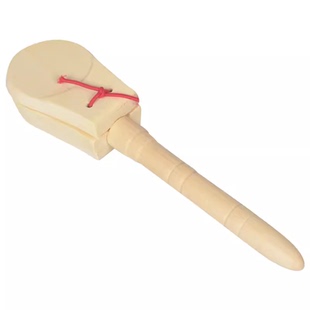 奥尔夫打击乐器儿童音乐教具响板木制西班牙响板手摇板枣木舞板