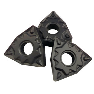 耐磨加硬黑色桃型数控刀片WNMG080404/08R/L-S TM HQ CQ钢件铁件