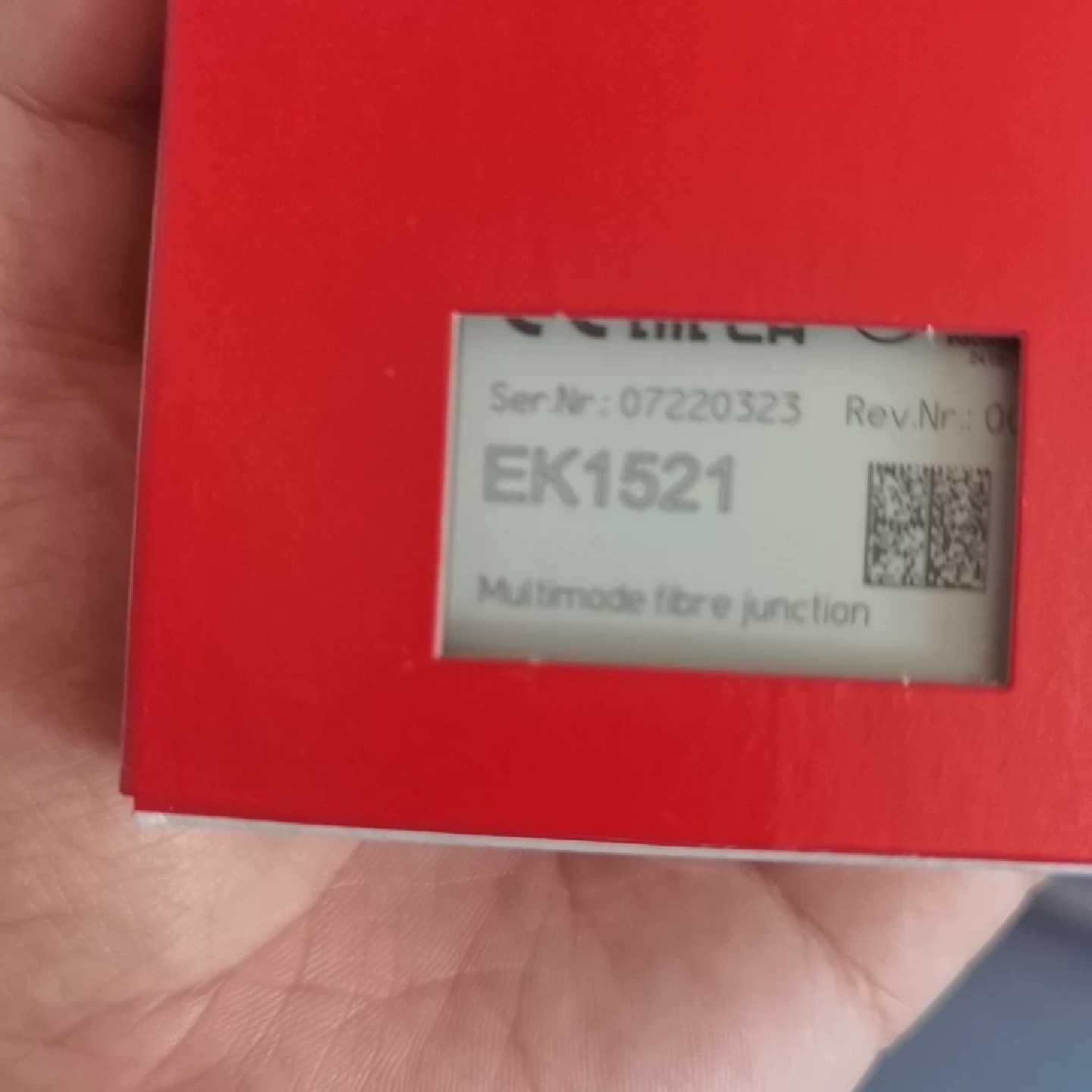 倍福EK1521多模光纤接头，全新，。转让，议价