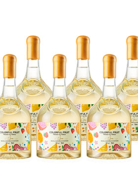 法国进口果缤纷干白葡萄酒12度霞多丽干型整箱礼盒装微醺茉莉好喝