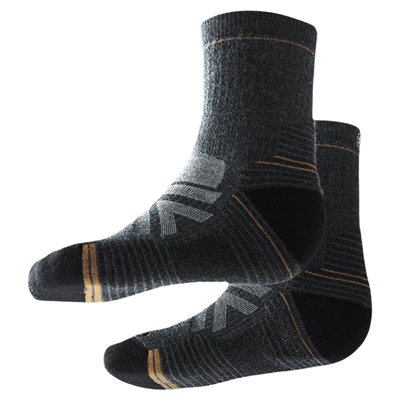 新西兰美利奴羊毛半毛圈袜男女款保暖登山徒步跑步中筒袜-ZT3303