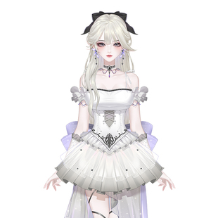 虚拟主播皮套live2d形象设计人设立绘定制vtuber二次元3D形象直播