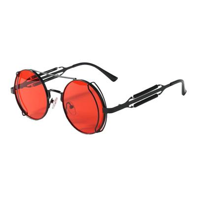 末日废土风格圆形蒸汽朋克墨镜