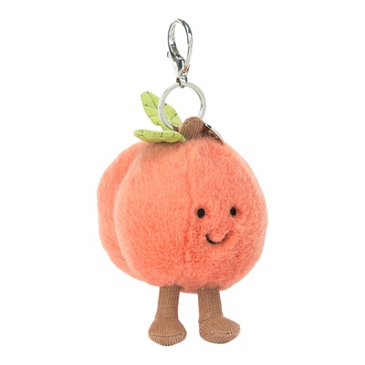 Jellycat趣味双叶桃子包包挂饰