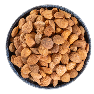 苦杏仁中药饮片500g带皮苦杏仁中药材正品去皮苦杏仁杏仁燀苦杏仁