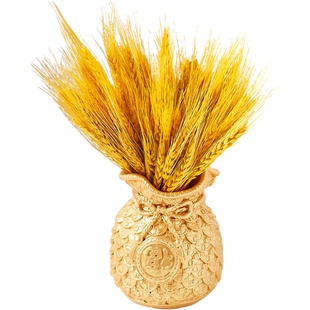 大麦干花花束客厅摆设店铺装饰品摆件开业大卖麦穗永生花拍摄道具