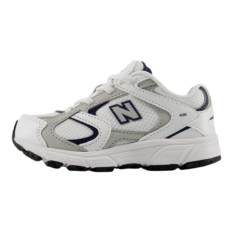 Newbalance nb官方小童鞋 男女童秋季简约潮酷百搭拼接学步鞋408 鞋约实拍商品图