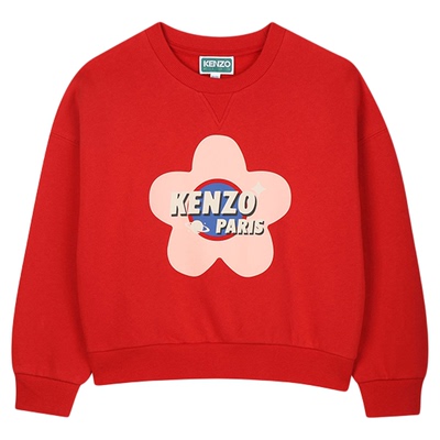 【2025秋冬新品】KENZO KIDS童装儿童休闲宽松圆领卫衣K61357