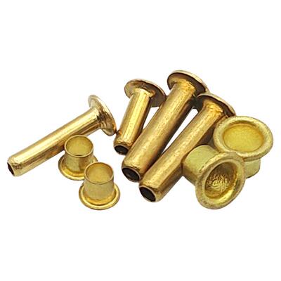 黄铜铆钉鸡眼扣空心气眼铜鞋带扣
