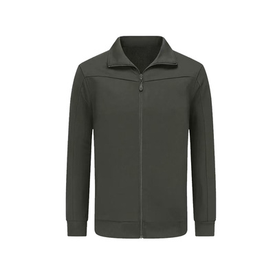 加绒加厚长袖体能服套装