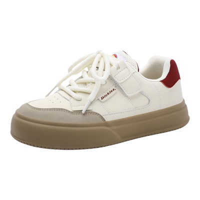 Dickies女鞋2026新款春秋季运动休闲板鞋女款百搭德训鞋子小白鞋