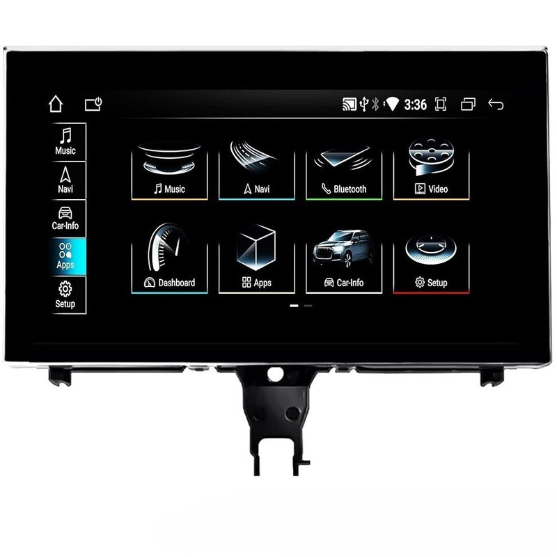 9寸伸缩屏适用于12-18款奥迪Audi A6 A7 C7安卓导航一体机Carplay