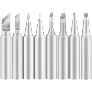 白光T600烙铁头BK6090恒温焊台刀头尖咀圆头马蹄焊咀BK881电洛铁