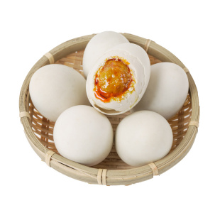 咸鸭蛋正宗连城白鸭蛋流沙熟咸蛋原产地特产新鲜不咸商用流油即食