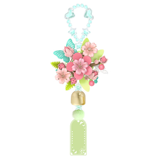 iblock积木拼装永生花组合花朵DIY送女朋友女友闺蜜毕业礼物积木