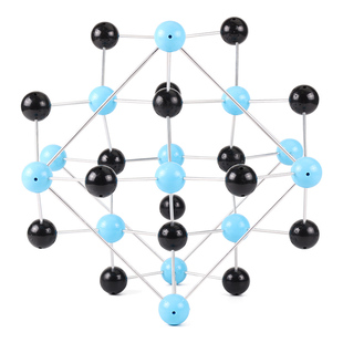 金刚石多面体外型晶胞大号球体演示教具