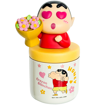 蜡笔小新保温杯迷你女生高颜值