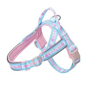 COOLPETS狗狗牵引绳狗狗胸背带马鞍式牵引绳小中型犬防爆冲胸背带