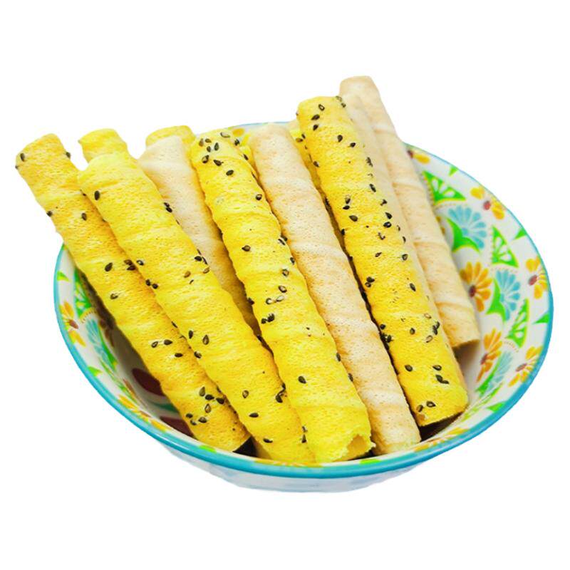 无添加蛋卷零食饼干点心