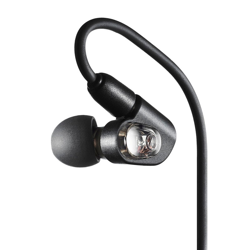 Audio Technica/铁三角 ATH-E50专业动铁入耳式耳机塞 圆声带行货
