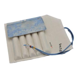包邮一叶知秋手作 笔帘 【宋锦-山河】手工布艺 钢笔收纳笔袋笔包