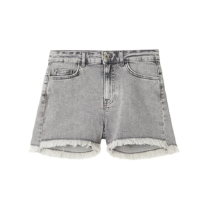 CALZEDONIA卡泽意袜女亚洲限定夏毛边轻薄牛仔短裤MODP001A
