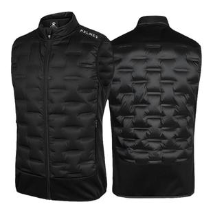 断码特价KELME卡尔美运动羽绒马甲背心休闲足球训练舒适修身男