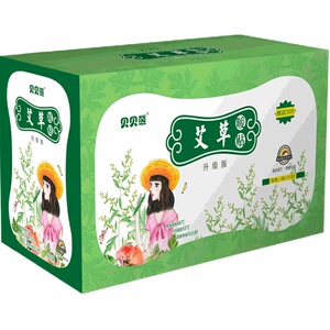 贝贝熊宝宝防寒腰腹部艾草暖贴