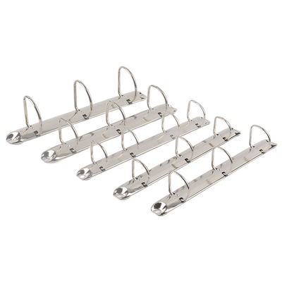 可拆卸3孔A5金属夹铁环扣文件夹