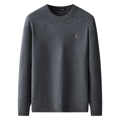 梦特娇山羊绒圆领毛衣打底保暖