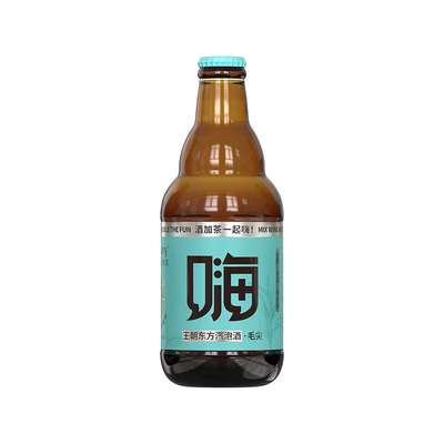 王朝官方小瓶气泡茶酒300mL