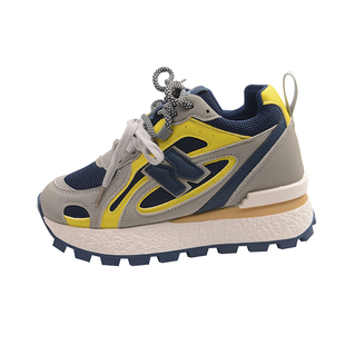 超火厚底老爹鞋女小个子增高2026新款爆款春季百搭运动休闲阿甘鞋