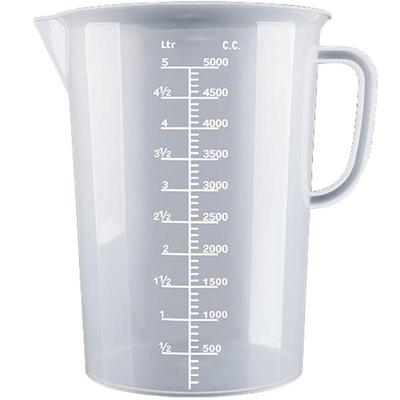 食品级塑料量杯奶茶量筒加厚烧杯