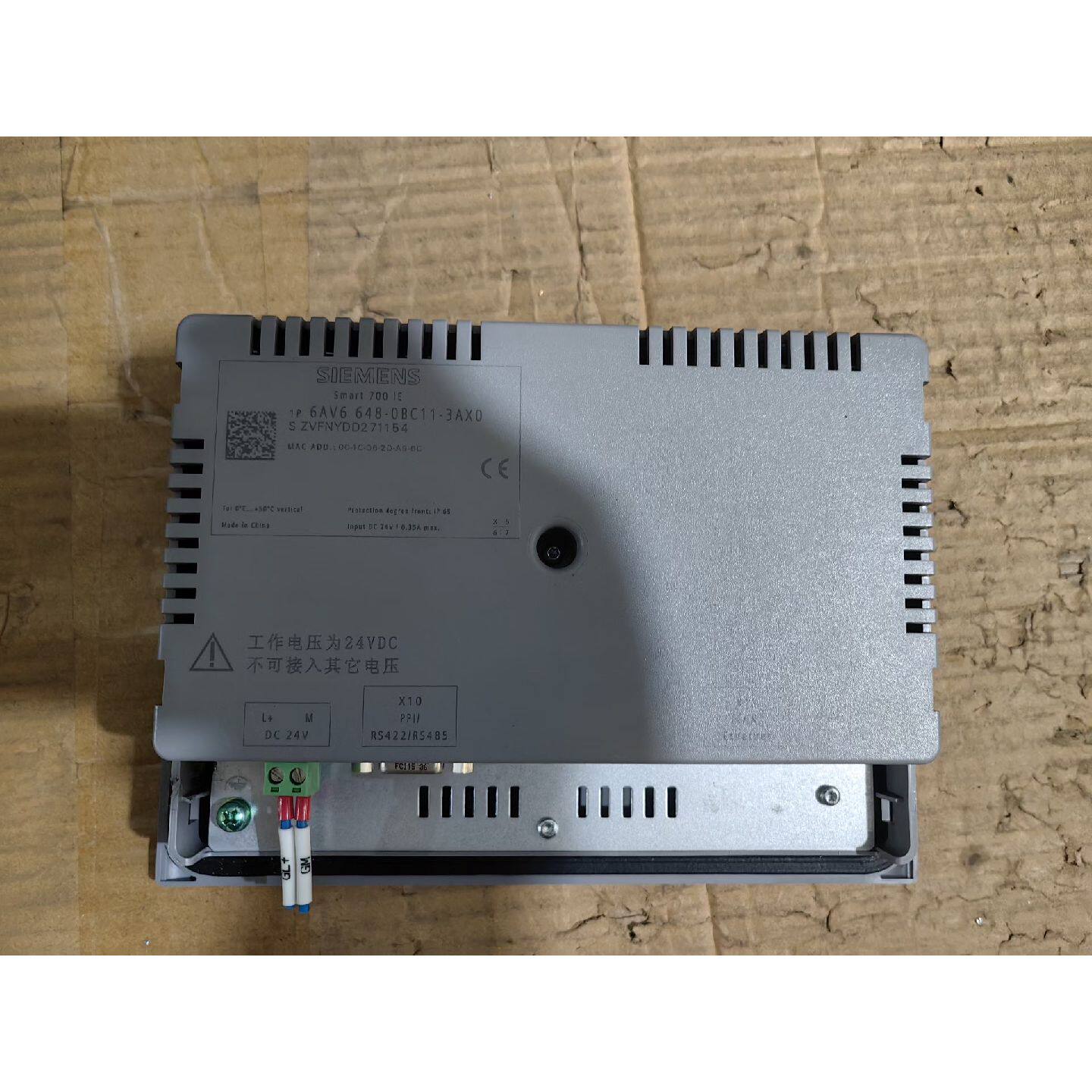 议价拆机西门子触摸屏,6AV6648-0BC11-3AX0,实物