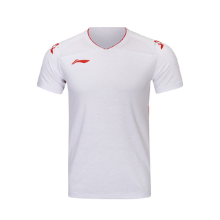 Lining李宁AAYW037羽毛球服男女运动短袖汤尤杯大赛吸汗透气038