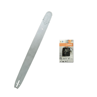 汽油锯加长导板链条改22/24/28寸52/58/325/3/8锯板锯链刀板链板