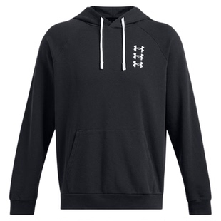 安德玛官方UA Rival 男子运动休闲健身抓绒连帽卫衣1389427