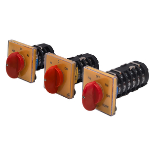 GLG25-25A铣床专用开关T-16EXF64D-6/3/4节2控制正反转快慢速开关