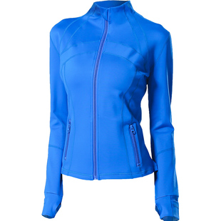 lulu Yarn vibration女瑜伽外套 跑步健身休闲夹克 修身瑜伽服