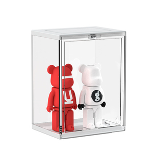 GOTO盲盒收纳展示架高透明泡泡玛特手办娃娃公仔popmart展示盒子