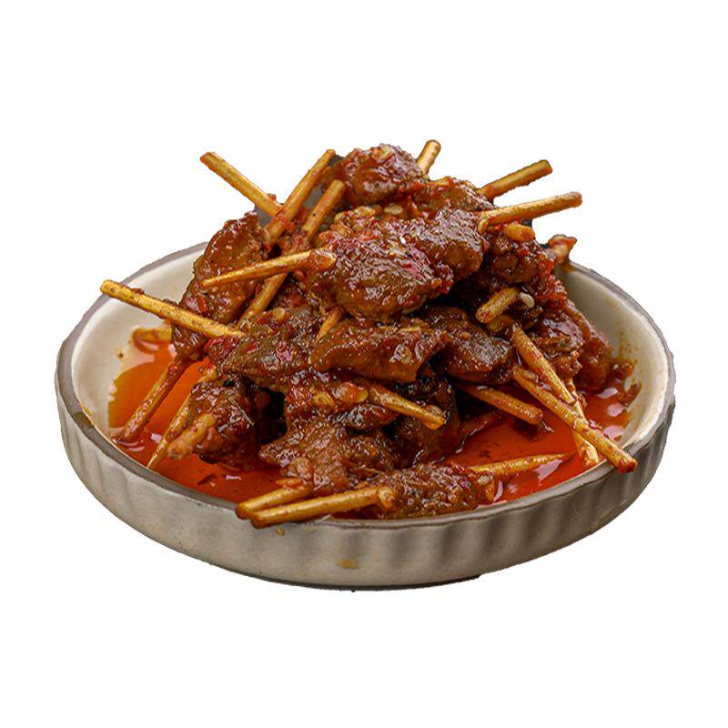 何敖魁秘制牙签牛肉鸭肉酱卤