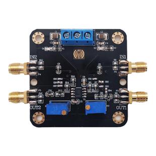 LM358运算放大器模块  双路双通道 700k带宽 低功耗 SMA输入输出