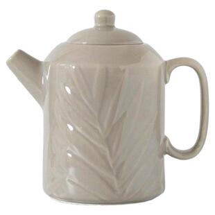 三拾家 浮雕冷水壶家用待客茶壶 陶瓷办公室水壶带盖高品质凉水壶
