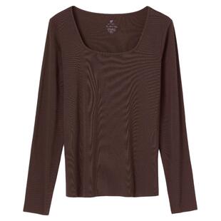 【刘雯同款】ubras低领保暖内衣女含羊毛肌底衣秋衣低领上衣