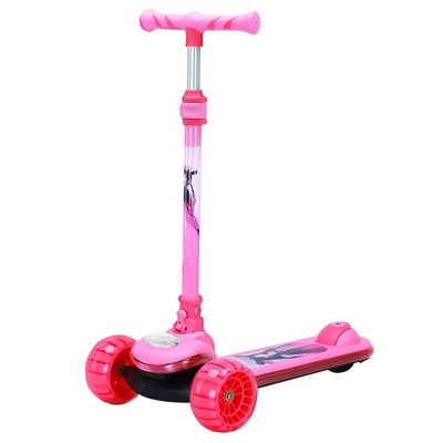 铠甲勇士儿童滑板车闪光炫酷男女