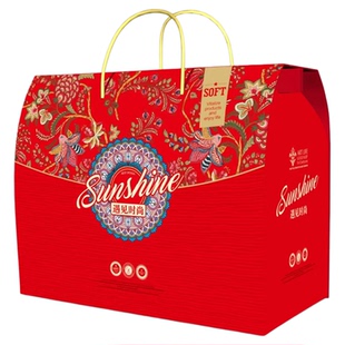 结婚被子包装盒秋冬被礼盒蚕丝被纸盒羽绒被大红礼品盒子可加logo