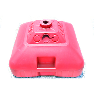 户外防晒遮阳伞底座地叉固定器折叠四脚十字架30升注水太阳伞底座